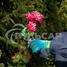 Перчатки садовые с удлиненной манжетой, размер 7, Luxe Palisad