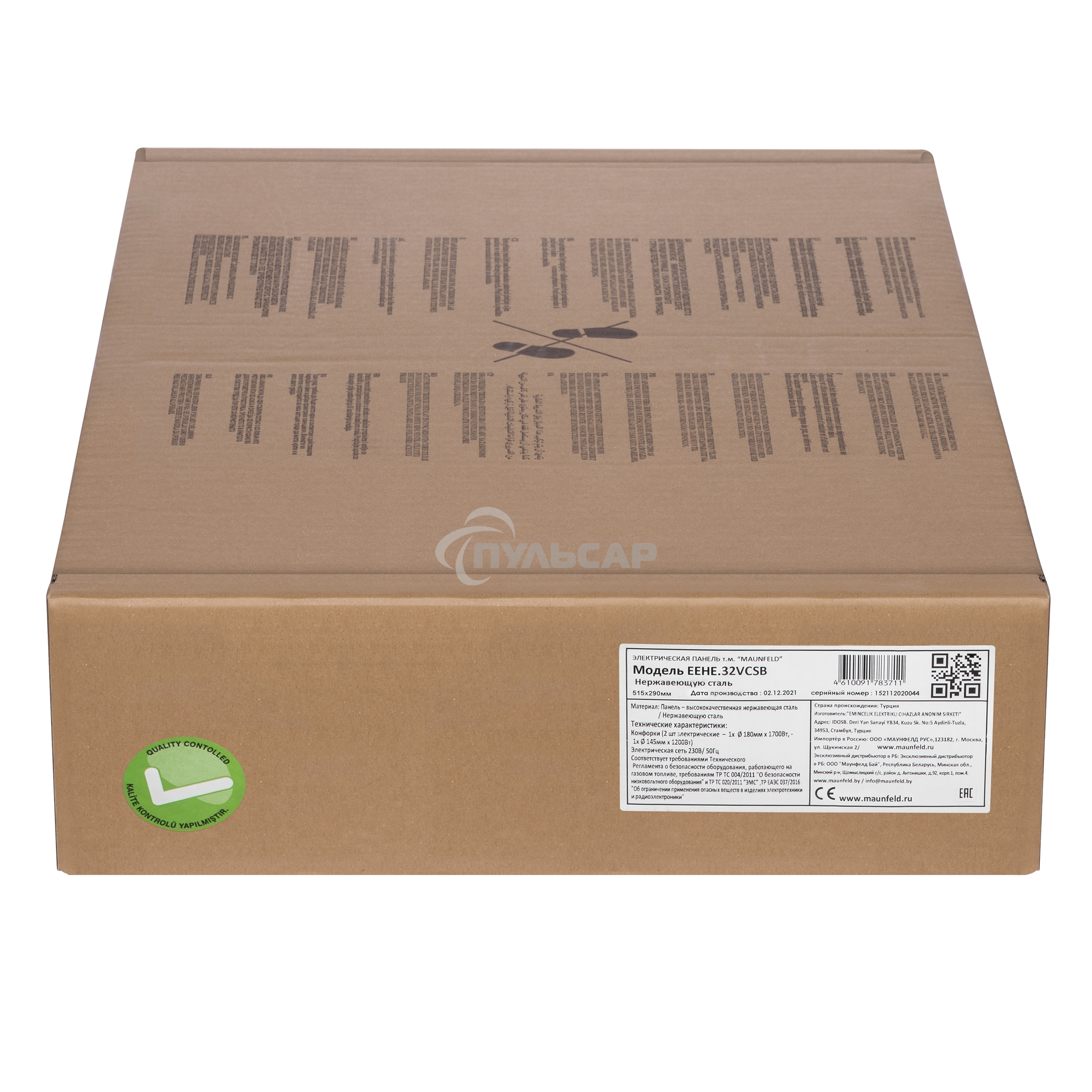 Электрическая варочная панель Maunfeld EEHE.32VCSB