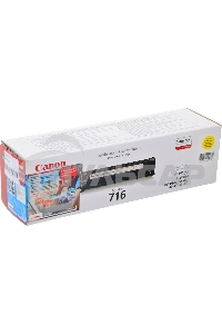 Картридж лазерный Canon Cartridge 716Y (1977B002) желтый (1500 стр.) для Canon LBP-5050/5050N