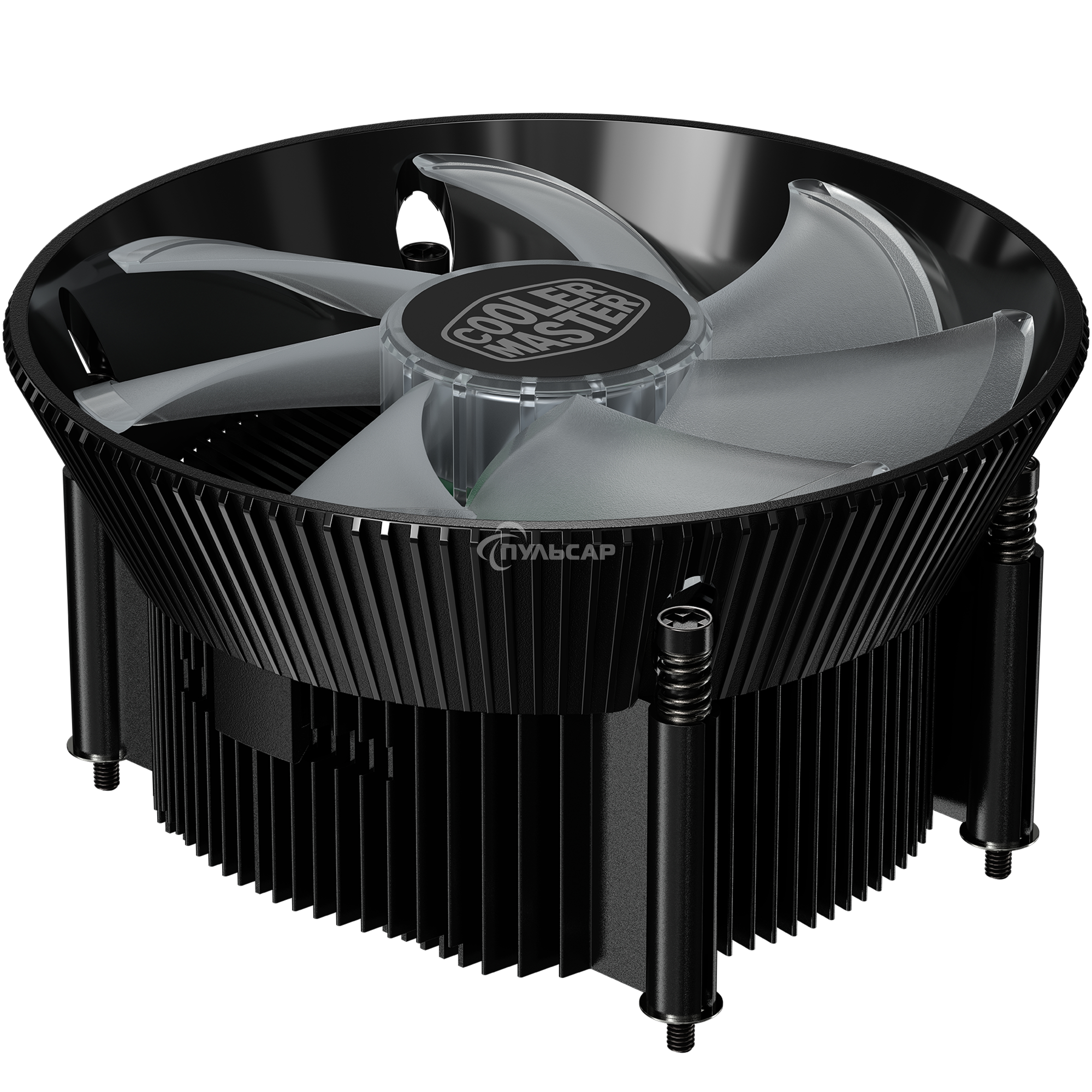 Кулер для процессора Cooler Master CPU Cooler A71C черный 120мм алюминий+медь 1800rpm 25db 4-pin 95W 60мм