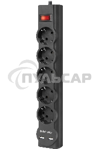 Сетевой фильтр Defender 1.8M DFS 751 5OUTL.