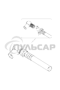 Переход гнездо F-штекер TV угловой PROCONNECT