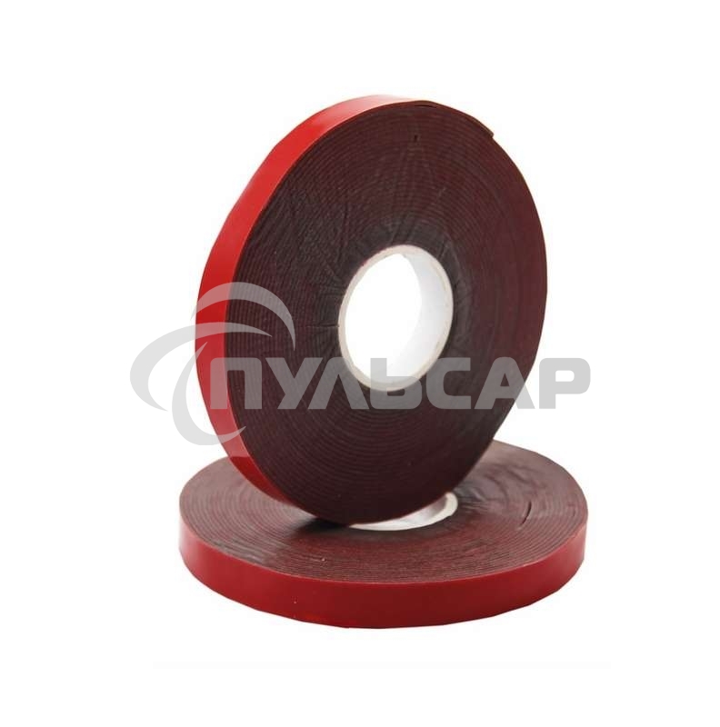 Двухсторонний скотч Rexant, серый, на HBA акриловой основе, 6 мм, ролик 5 м