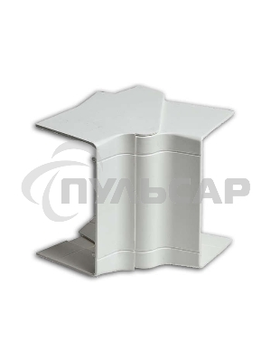 Угол внутренний 100х60/40 разводной бел. Рувинил УВН-100х60