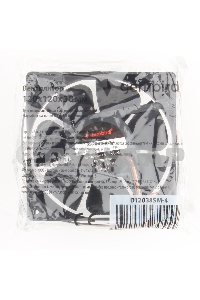 Вентилятор для корпуса Gembird 18659 черный, 120 мм, 2500 об/мин, 38.65 дБ, 4 pin