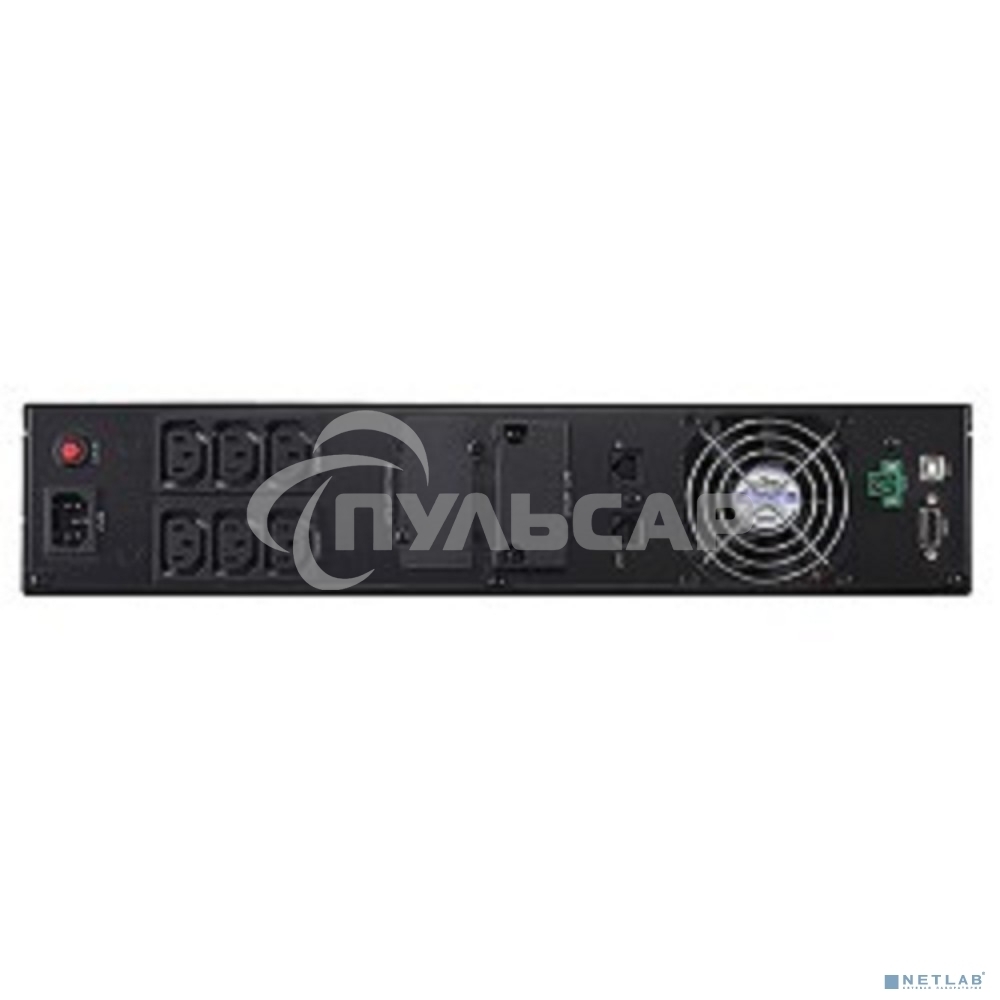 Источник бесперебойного питания Online CyberPower OLS1000ERT2U 1000VA/900W USB/RS-232/EPO/SNMPslot/RJ11/45/ВБМ (6 IEC С13)