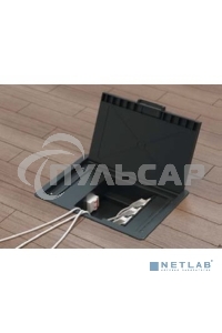 Лючок RAL 9005 напол. 12 мод. черный DKC 88012