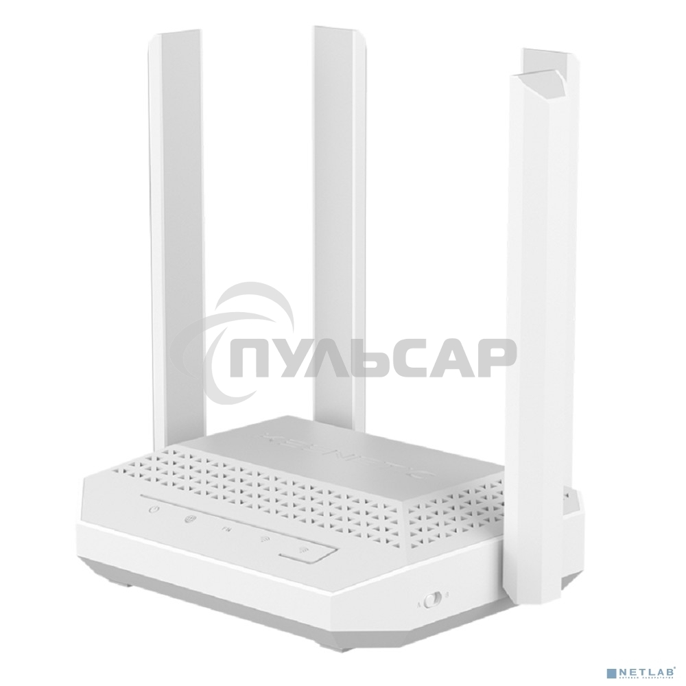 Мультигигабитный интернет-центр Keenetic Challenger KN-3910 с Mesh Wi-Fi 6 AX3000, 2 портами 2.5 Gigabit Ethernet и переключателем режима роутер/ретранслятор