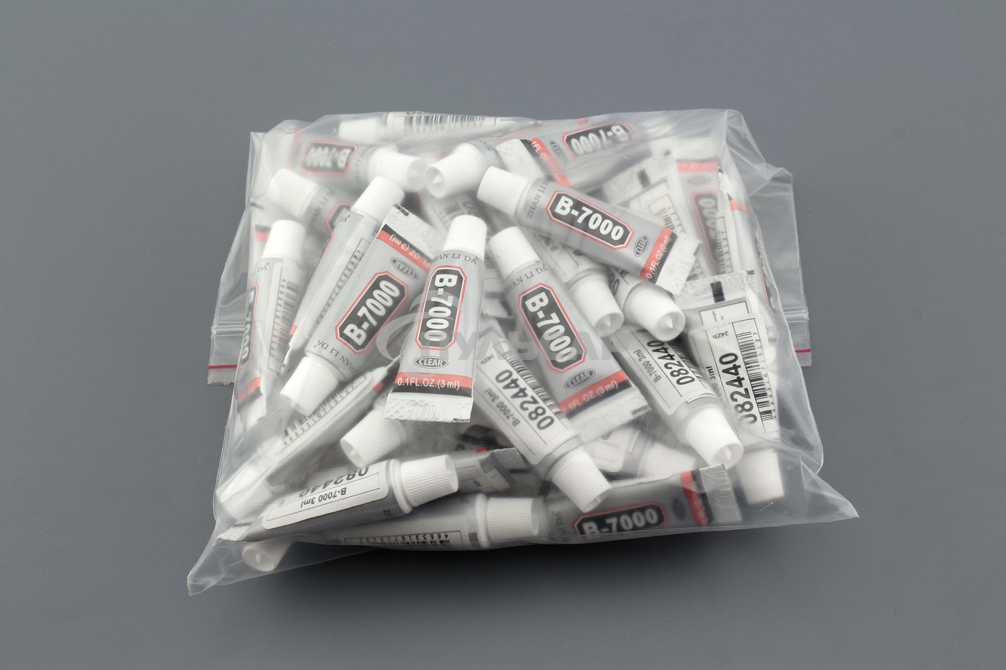 Клей Zhanlida B-7000 прозрачный 3мл 50 шт