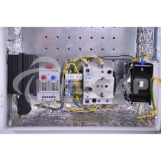 Шкаф ЭКОНОМ уличный всепогодный настенный укомплектованный (В600 Ш600 Г300), комплектация T1-IP54