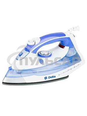 Утюг Delta DL-711 белый с фиолетовым