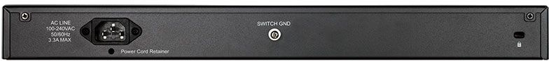 Коммутатор D-Link DGS-1210-52P/ME/B1A, L2 Managed Switch with 48 10/100/1000Base-T ports and 4 1000Base-X SFP ports (8 PoE ports 802.3af/802.3at (30 W), 16 PoE ports 802.3af (15,4 W), PoE Budget 193 W). 16K Mac