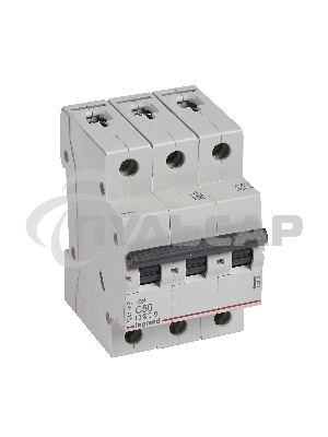 Выключатель автоматический RX3 4,5кА 50А 3П C RX3 Авт.выключатель 4,5кА 50А 3П C
