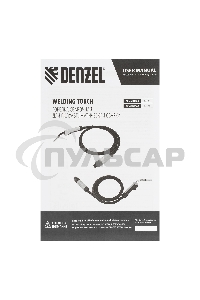 Горелка сварочная MIG MB15AK 3 метра Denzel