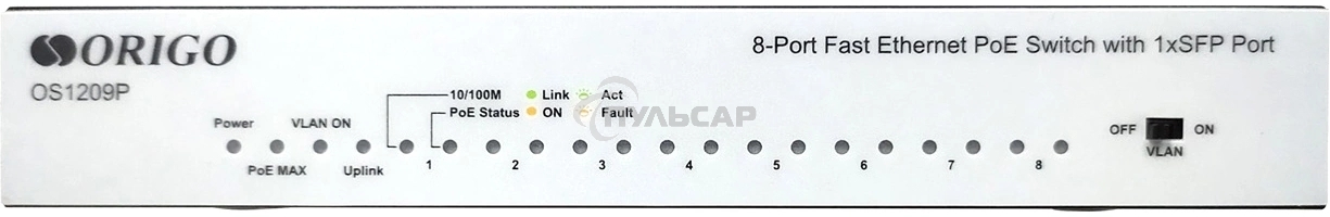 Коммутатор РоЕ OS1209P/80W/A1A