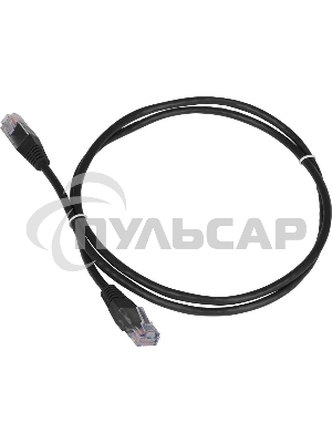 Патч-корд Lanmaster TWT UTP кат.5e, с заливными колпачками, 3.0 м, черный