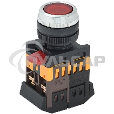 Кнопка ABLFS-22 кр. 1з+1р ИЭК BBT30-ABLFS-K04