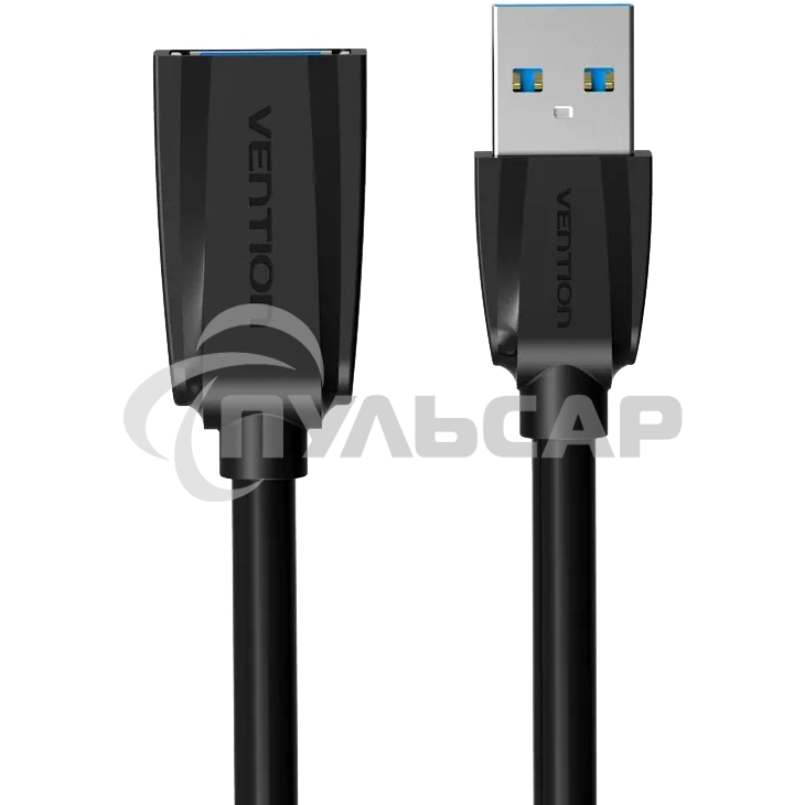 Кабель-удлинитель Vention USB 3.0 AM/AF - 1.5м Black Edition