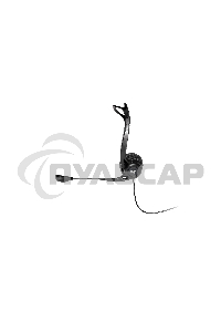 Наушники с микрофоном Logitech 960 черный 2.4м накладные оголовье (981-000100)