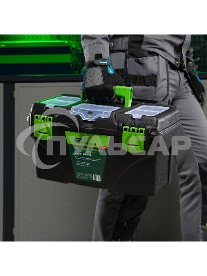 Ящик для инструментов Сибртех 18”, с органайзерами 90808