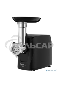 Мясорубка электрическая Moulinex ME112832 1600Вт черный/серебристый
