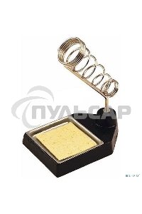 Подставка под паяльник Rexant, чугун, ниша квадратная, губка