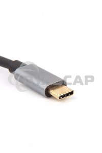Кабель-концентратор USB 3.1 Type-Cm --> RJ-45+3port USB3.0(f) Aluminum Shell VCOM <DH311A>