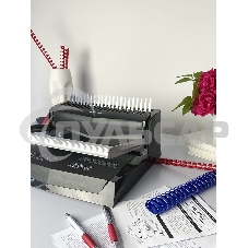 Переплетчик Heleos БП-22 A4/перф.13л.сшив/макс.500л./пластик.пруж. (6-51мм)