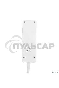 Удлинитель PROconnect 3 гнезда, 10 м, 3х0.75 мм², с/з, белый