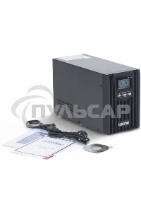 Источник бесперебойного питания Импульс Интерактивная, 2000 ВА / 1600 Вт, Tower, IEC, LCD, USB, USB, SmartSlot