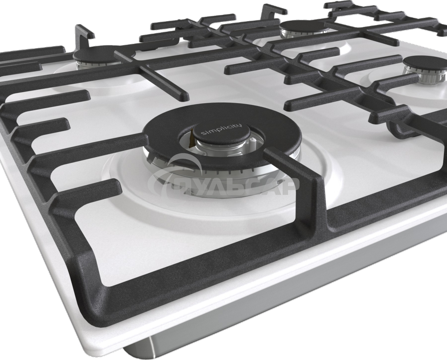 Газовая варочная панель Gorenje GW642SYW белый