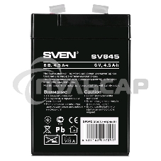 Батарея Sven SV645 (6V 4.5Ah)