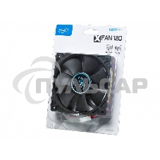 Вентилятор для корпуса DEEPCOOL XFAN 120 черный, 120 мм, 1300 об/мин, 23.7 дБ, 3 pin