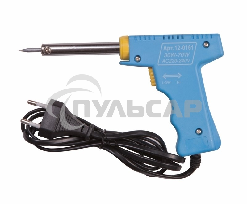 Паяльник-пистолет импульсный Rexant, 30 Вт / 70 Вт, 230 В, серия 