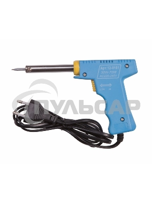 Паяльник-пистолет импульсный Rexant, 30 Вт / 70 Вт, 230 В, серия 