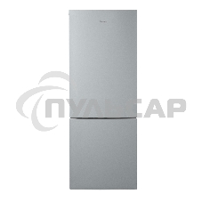 Холодильник Бирюса Б-M6034 металлик двухкамерный 210/85л морозилка снизу