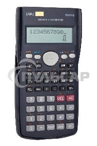Калькулятор научный Deli ED82MS темно-синий 10+2-разр.