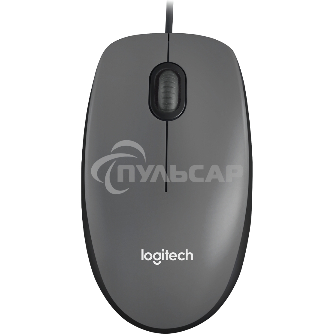 Мышь проводная Logitech M90 черный/серый, 1000 dpi, USB, кнопки - 3