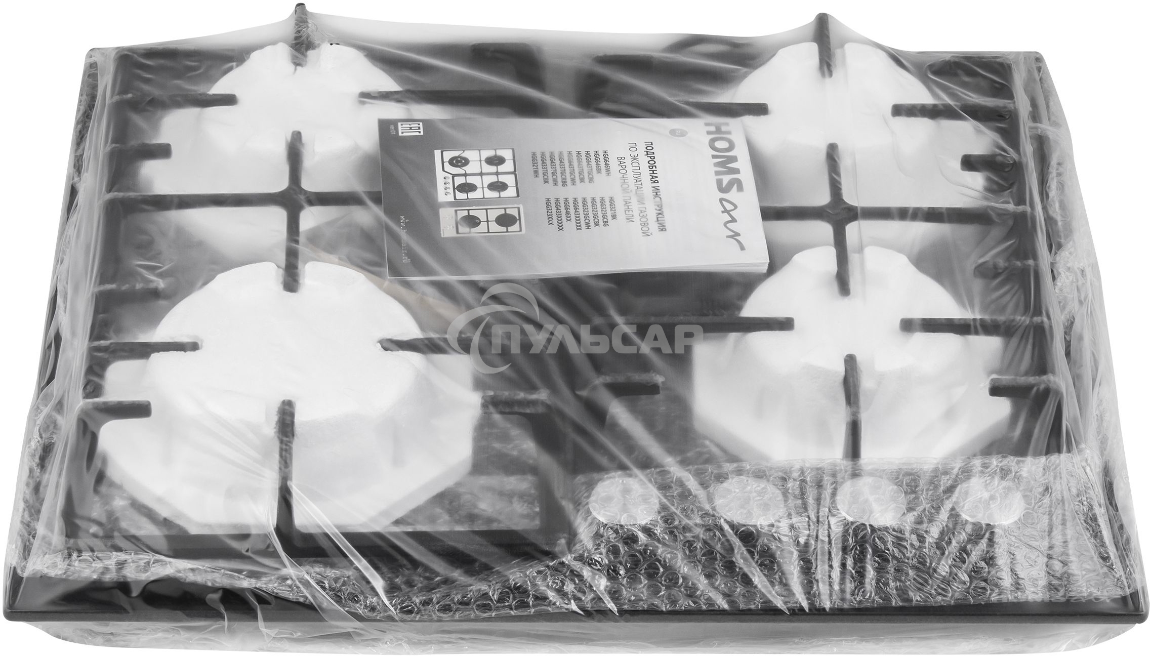 Газовая варочная панель HOMSair HGG646BK