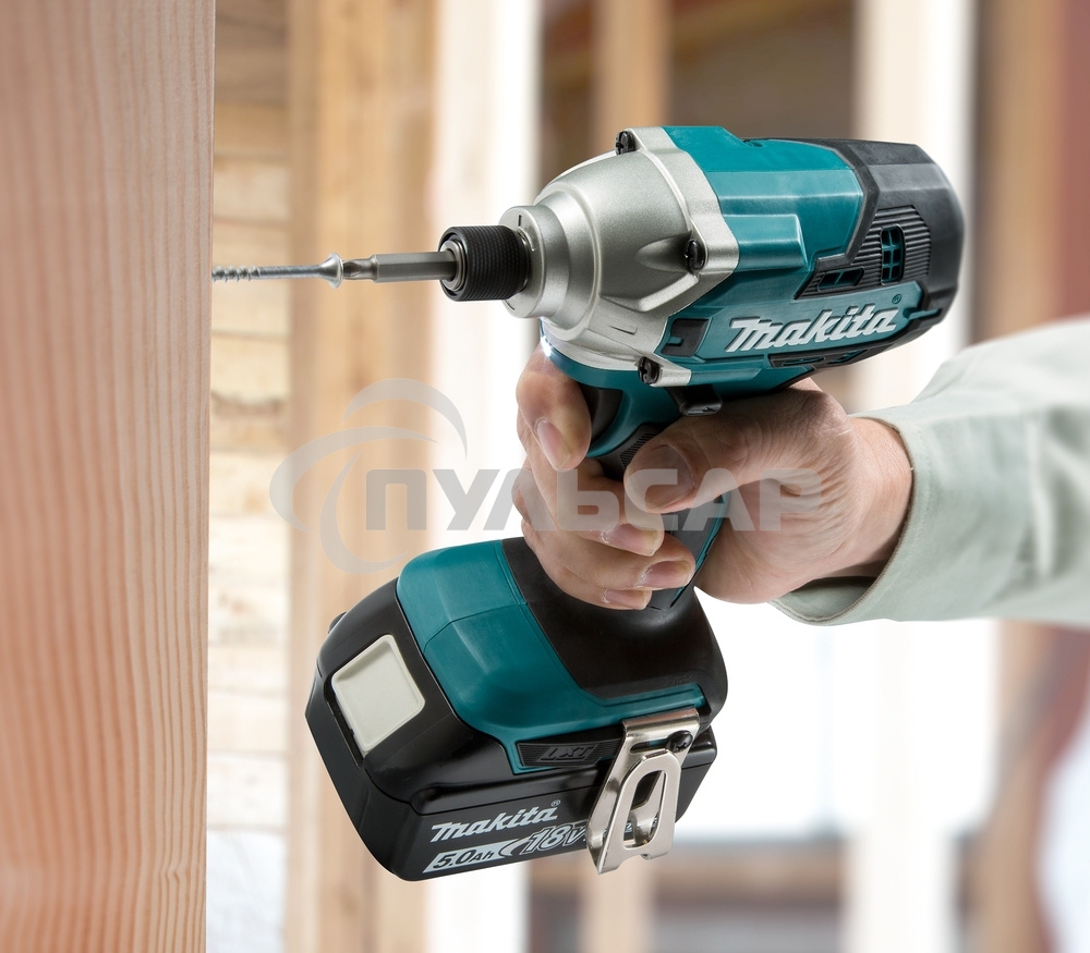 Шуруповерт Makita DTD156Z, Аккумуляторная, 18В, Без АКБ и ЗУ, Ударный