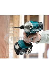 Шуруповерт Makita DTD156Z, Аккумуляторная, 18В, Без АКБ и ЗУ, Ударный