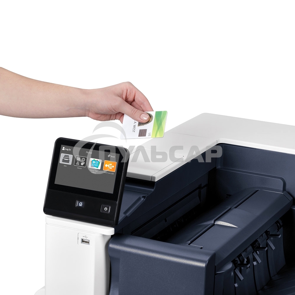 Принтер лазерный Xerox VersaLink C7000DN (VLC7000DN#), A3, цветной, печ. до 35 стр/мин. (А4) до 19 стр/мин. (А3), 1200 x 2400 dpi, RJ-45, NFC, Air Print