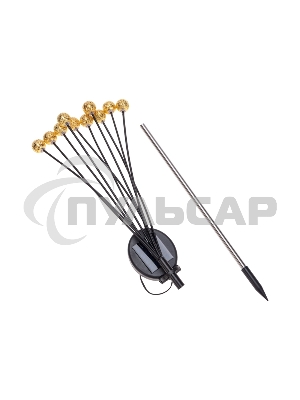 Светильник грунтовый Rexant Лалели, 3000К, встроенный аккумулятор, солнечная панель, коллекция Стамбул