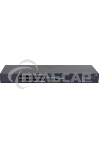 Коммутатор Dahua DH-CS4218-16ET-240 (L2) 16x100Мбит/с 2xКомбо(1000BASE-T/SFP) 2SFP 16PoE 240W управляемый
