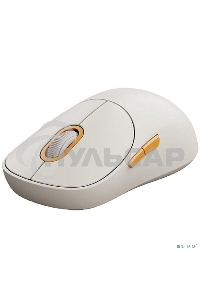 Мышь беспроводная Xiaomi Wireless Mouse 3 белый, 1200 dpi, радиоканал, Bluetooth, USB, кнопки - 5