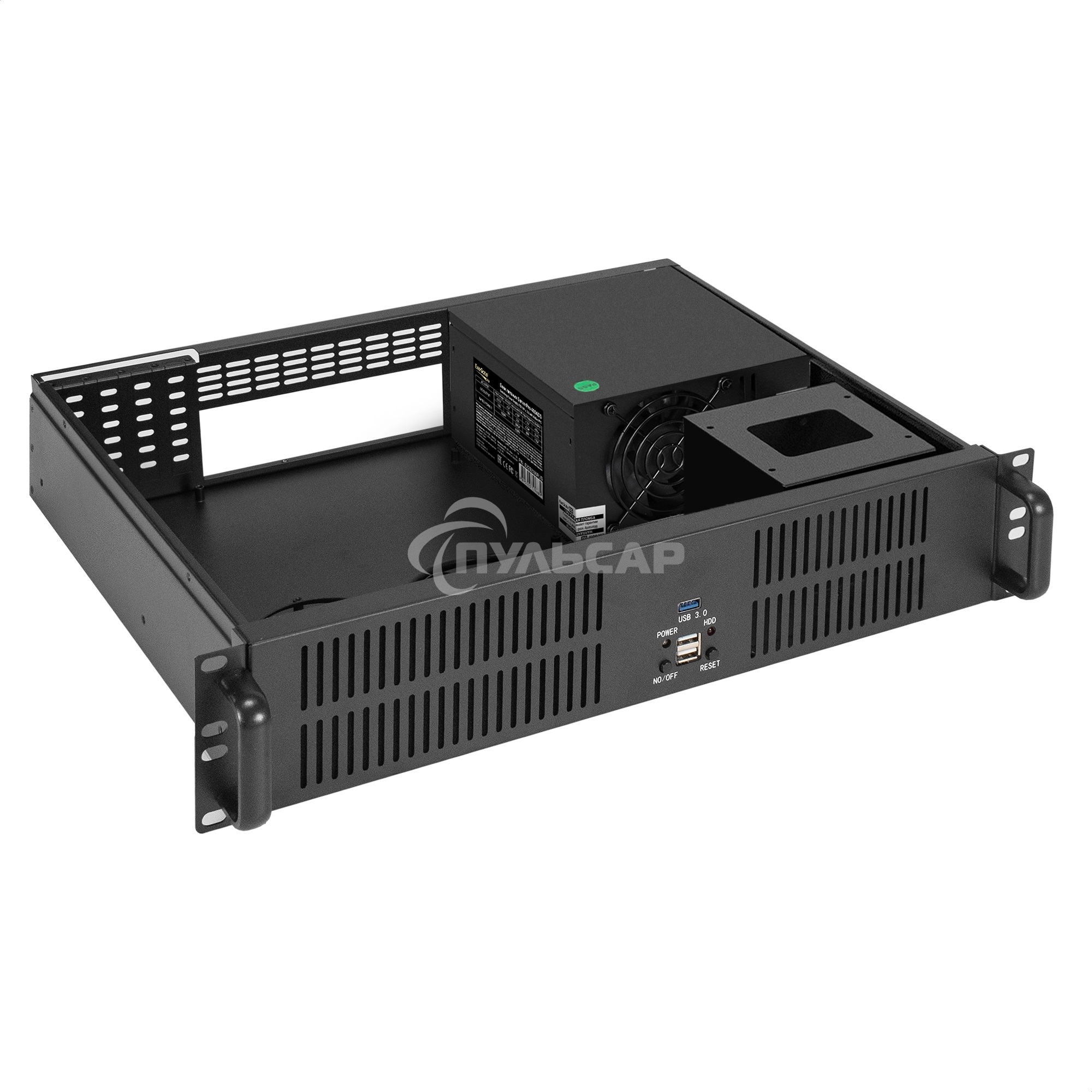 Серверный корпус ExeGate Pro 2U350-33, RM 19