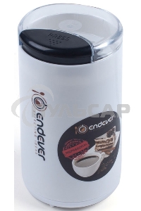 Кофемолка Endever Costa-1053, 250 Вт, 15000 об/мин, вес продукта для помола 100 гр, ABS-пластик, защита от перегрева двигателя