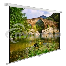 Экран Cactus 220x165см WallExpert CS-PSWE-220x165-WT 1:1 настенно-потолочный рулонный белый