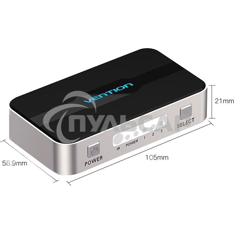 Переключатель (switch) 3x1 Vention HDMI v1.4 Переключатель (switch) 3x1 Vention HDMI v1.4