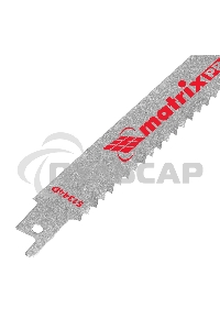 Полотна Matrix по дереву для сабельной пилы 275 x 4,3 мм